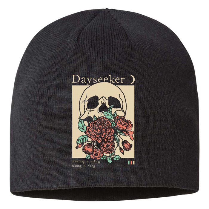 Dayseeker Skull Dearming Is Sinking Waking Is Rising Sustainable Beanie