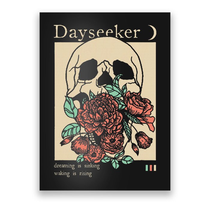 Dayseeker Skull Dearming Is Sinking Waking Is Rising Poster