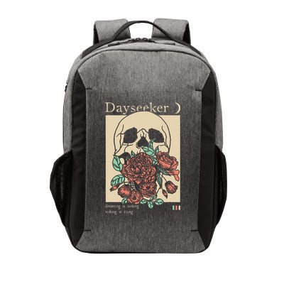 Dayseeker Skull Dearming Is Sinking Waking Is Rising Vector Backpack