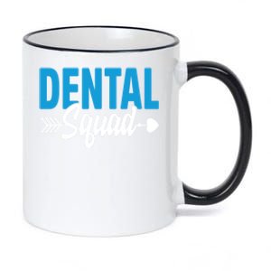 Dental Squad Dentist Dentistry Student Dental Assistant Cute Gift 11oz Black Color Changing Mug