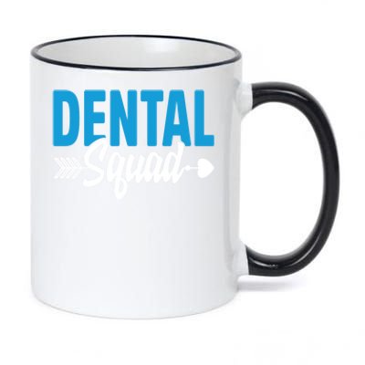 Dental Squad Dentist Dentistry Student Dental Assistant Cute Gift 11oz Black Color Changing Mug