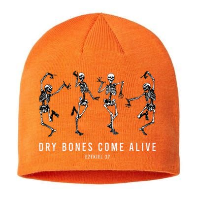 Dancing Skeleton Dry Bones Come Alive Christian Sustainable Beanie