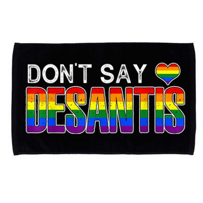 Don't Say DeSantis Rainbow Say Gay Graphic Microfiber Hand Towel