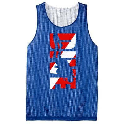 Dive Scuba Diving Gift Scuba Diving Gift Mesh Reversible Basketball Jersey Tank