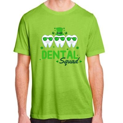 Dental Squad Dentist Assistant Dentist St Patricks Day Gift Adult ChromaSoft Performance T-Shirt