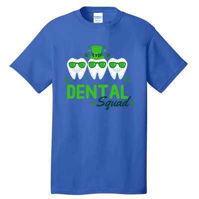 Dental Squad Dentist Assistant Dentist St Patricks Day Gift Tall T-Shirt