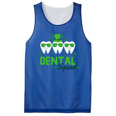 Dental Squad Dentist Assistant Dentist St Patricks Day Gift Mesh Reversible Basketball Jersey Tank