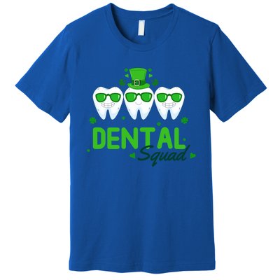 Dental Squad Dentist Assistant Dentist St Patricks Day Gift Premium T-Shirt