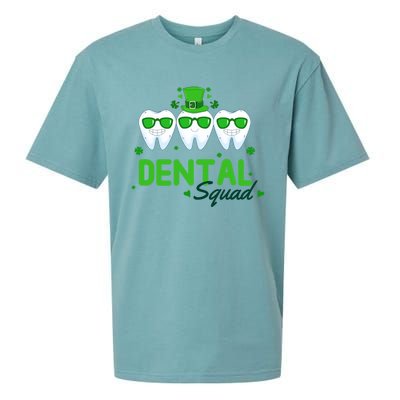 Dental Squad Dentist Assistant Dentist St Patricks Day Gift Sueded Cloud Jersey T-Shirt