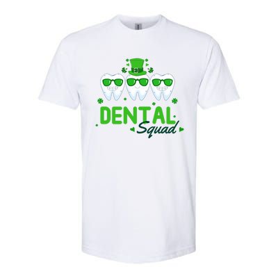 Dental Squad Dentist Assistant Dentist St Patricks Day Gift Softstyle CVC T-Shirt