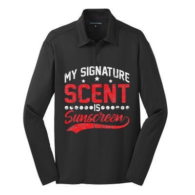 Dermatologist Skin Doctor My Signature Scent Is Sunscreen Silk Touch Performance Long Sleeve Polo