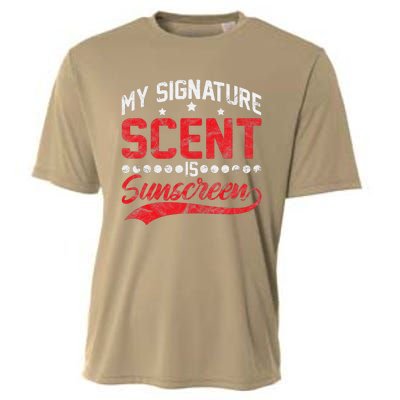 Dermatologist Skin Doctor My Signature Scent Is Sunscreen Cooling Performance Crew T-Shirt