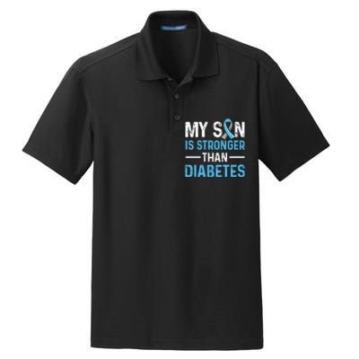 Diabetic Support Design for a Dad or Mom of a T1D Son Dry Zone Grid Polo