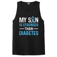 Diabetic Support Design for a Dad or Mom of a T1D Son PosiCharge Competitor Tank