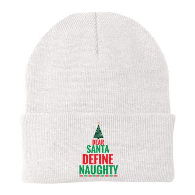 Dear Santa Define Naughty Beanie