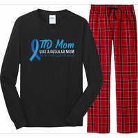 Diabetic Support Design for a T1D Diabetic Mom Long Sleeve Pajama Set