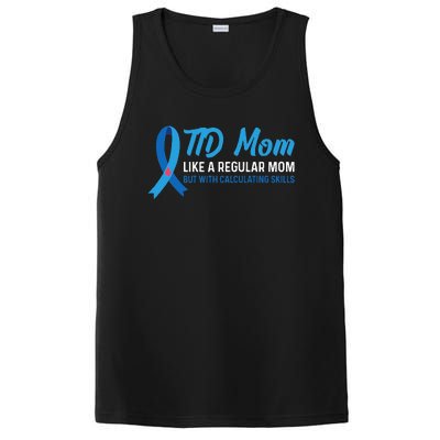 Diabetic Support Design for a T1D Diabetic Mom PosiCharge Competitor Tank