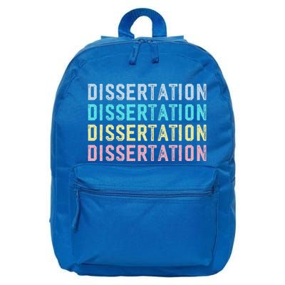 Dissertation Student Doctoral 16 in Basic Backpack