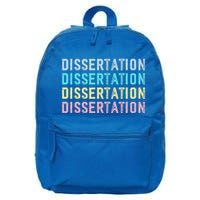 Dissertation Student Doctoral 16 in Basic Backpack