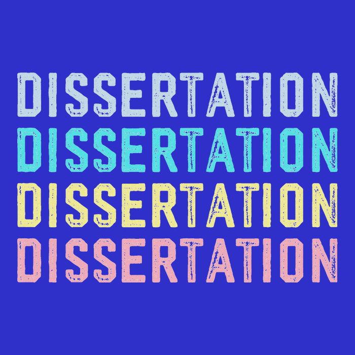 Dissertation Student Doctoral Mousepad