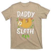 Daddy Sloth Dad Father Fathers Day Lazy Dad T-Shirt