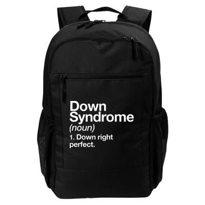 Down Syndrome Definition Awareness Month Backpack