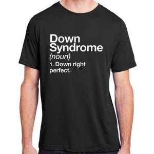 Down Syndrome Definition Awareness Month Adult ChromaSoft Performance T-Shirt