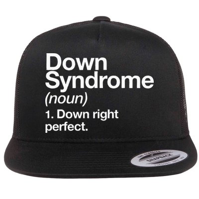 Down Syndrome Definition Awareness Month Flatbill Hat