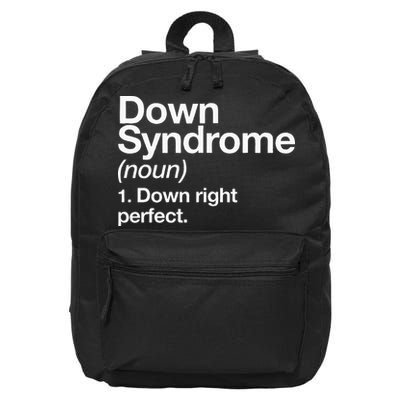 Down Syndrome Definition Awareness Month 16 in Basic Backpack