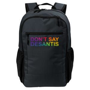 Dont Say Desantis Florida LGBTQ Rainbow Daily Commute Backpack