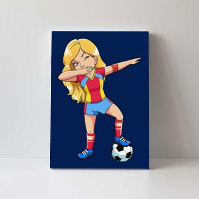 Dabbing Soccer Dab Dance Football Gifts Canvas