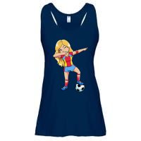 Dabbing Soccer Dab Dance Football Gifts Ladies Essential Flowy Tank