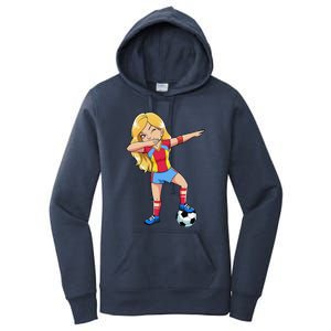 Dabbing Soccer Dab Dance Football Gifts Women's Pullover Hoodie