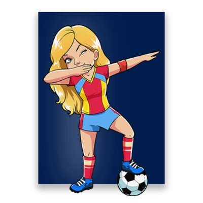 Dabbing Soccer Dab Dance Football Gifts Poster