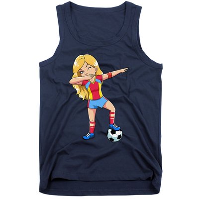 Dabbing Soccer Dab Dance Football Gifts Tank Top