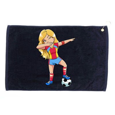 Dabbing Soccer Dab Dance Football Gifts Grommeted Golf Towel