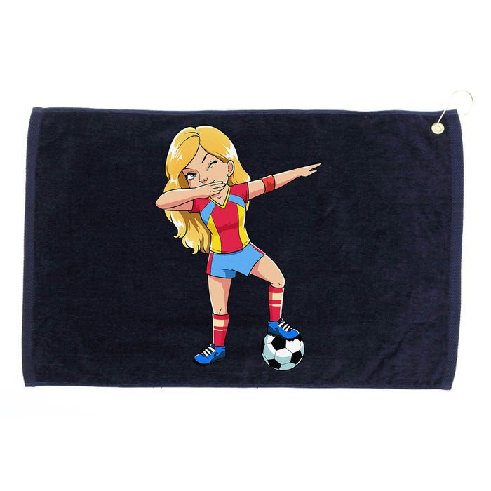 Dabbing Soccer Dab Dance Football Gifts Grommeted Golf Towel