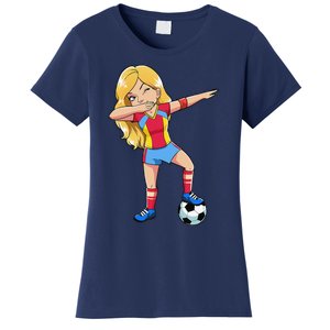 Dabbing Soccer Dab Dance Football Gifts Women's T-Shirt