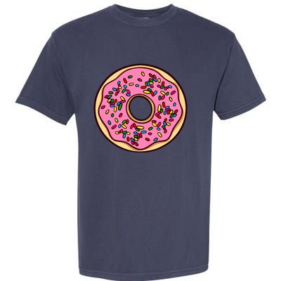 Donut Sprinkles Doughnut Fried Dough Sweet Snack Dessert Garment-Dyed Heavyweight T-Shirt