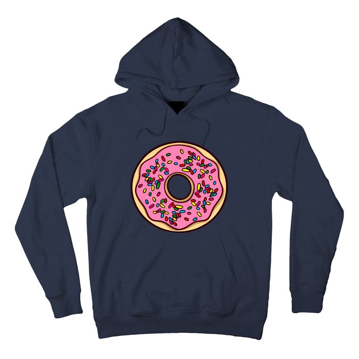 Donut Sprinkles Doughnut Fried Dough Sweet Snack Dessert Hoodie