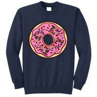 Donut Sprinkles Doughnut Fried Dough Sweet Snack Dessert Sweatshirt