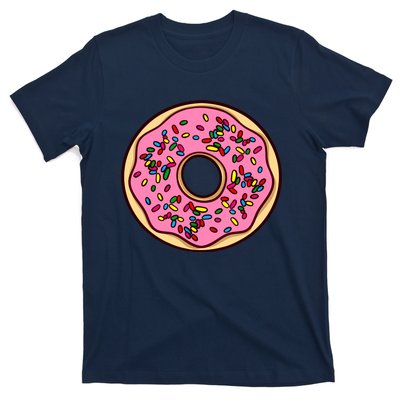 Donut Sprinkles Doughnut Fried Dough Sweet Snack Dessert T-Shirt