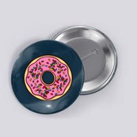 Donut Sprinkles Doughnut Fried Dough Sweet Snack Dessert Button