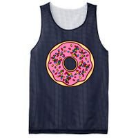 Donut Sprinkles Doughnut Fried Dough Sweet Snack Dessert Mesh Reversible Basketball Jersey Tank