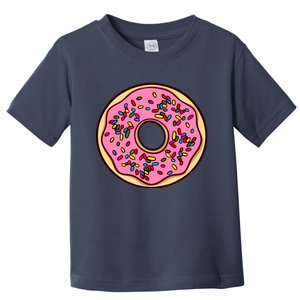 Donut Sprinkles Doughnut Fried Dough Sweet Snack Dessert Toddler T-Shirt