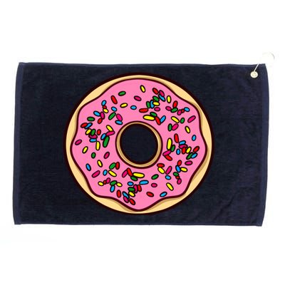 Donut Sprinkles Doughnut Fried Dough Sweet Snack Dessert Grommeted Golf Towel