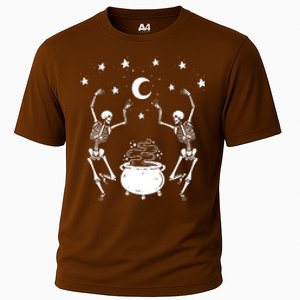 Dancing Skeletons Cooling Performance Crew T-Shirt