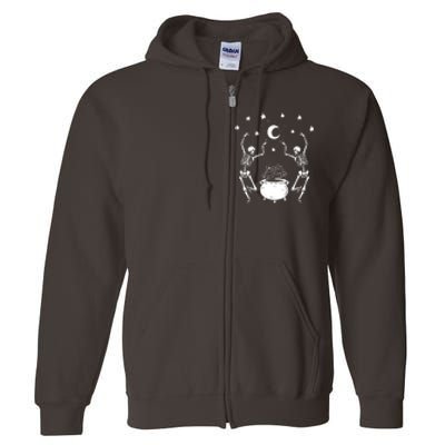 Dancing Skeletons Full Zip Hoodie