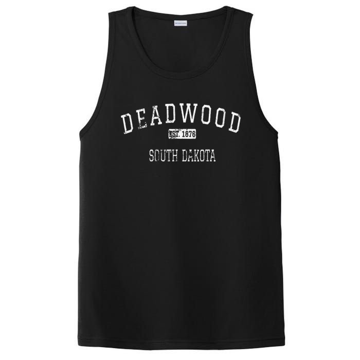 D.E.A.D.W.O.O.D. South Dakota Sd Vintage PosiCharge Competitor Tank