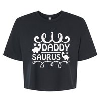 Daddy Saurus Bella+Canvas Jersey Crop Tee